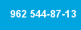 962 544-87-13